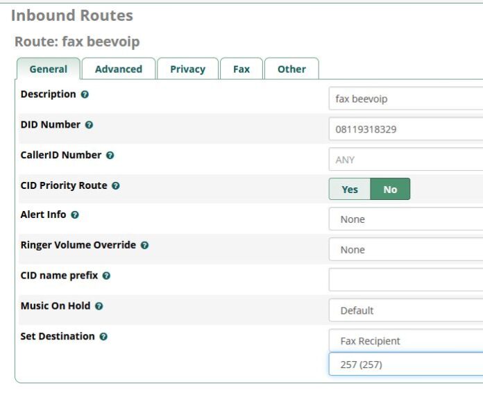 FreePBX guida: fax in ingresso - Blog Beevoip