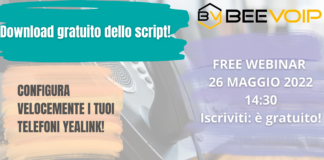 FREE WEBINAR: provisioning telefoni Yealink
