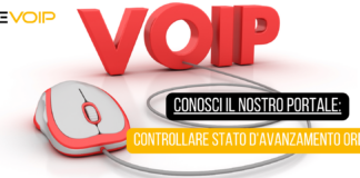 Portale VoIP: monitorare l’avanzamento di un buono d’ordine