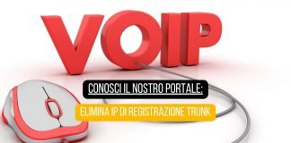 Portale VoIP: eliminare IP pubblico aggiunto per la registrazione del Trunk