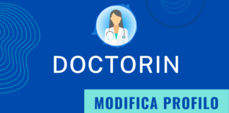 DOCTORIN: modifica profilo Doctorin segreteria telefonica innovativa per i medici.