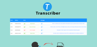 Transcriber: prova il servizio di trascrizione automatica delle voicemail! Transcriber: trascrizione da audio a testo