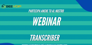 TRANSCRIBER: scopri le funzionalità e vendilo in WhiteLabel Webinar Trascriber. Come trascrivere i messaggi della segreteria telefonica