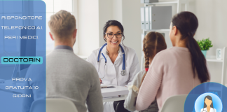 DOCTORIN – Risponditore telefonico A.I. per i medici. Prova gratuita 10 giorni Doctorin segreteria telefonica innovativa per i medici.