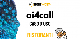 Caso d’Uso ai4call – Prenotazione ristorante – AI4CALL per l’integrazione delle prenotazioni telefoniche