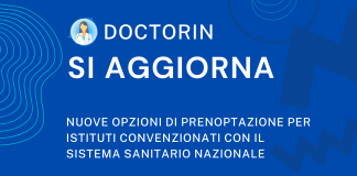 Doctorin si aggiorna: nuove opzioni di prenotazione per istituti convenzionati con il Sistema Sanitario Nazionale