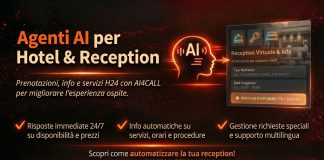 Caso d’uso AI4CALL: Hotel e Reception Caso d'uso Hotel e Reception