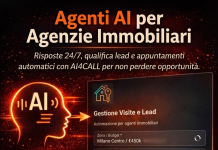 Caso d’uso AI4CALL: Agenzia Immobiliare ai4call per agenzie immboiliari