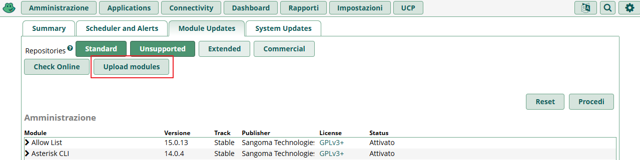 Installazione AI4CALL