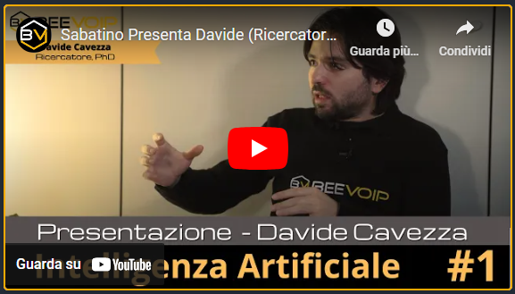 BEEVOIP - Sabatino presenda Davide Cavezza (Ricercatore, PhD)