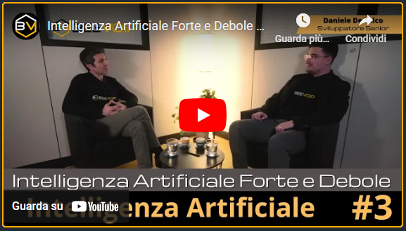 BEEVOIP - Sabatino chiede a Daniele la differenza tra intelligenza artificiale forte e debole